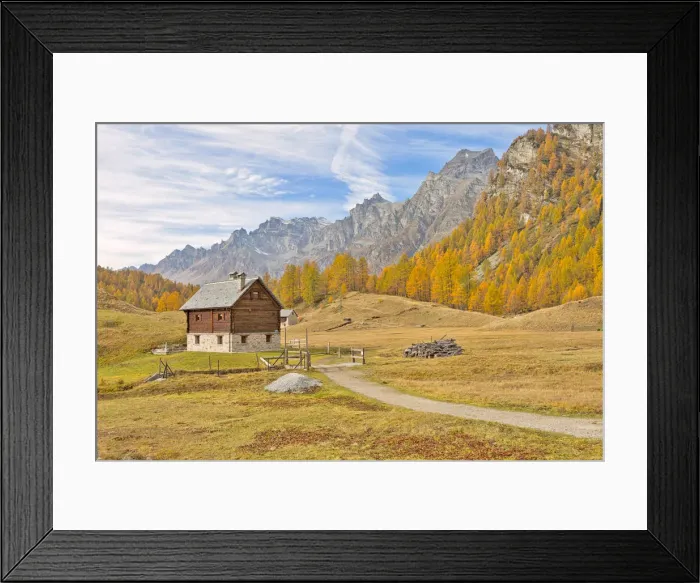 Framed Print : Alpe Devero valley in autumn, Alpe Veglia and Alpe Devero Natural Park, Baceno, Verbano Framed Print : Alpe Devero valley in autumn, Alpe Veglia and Alpe Devero Natural Park, Baceno, Verbano