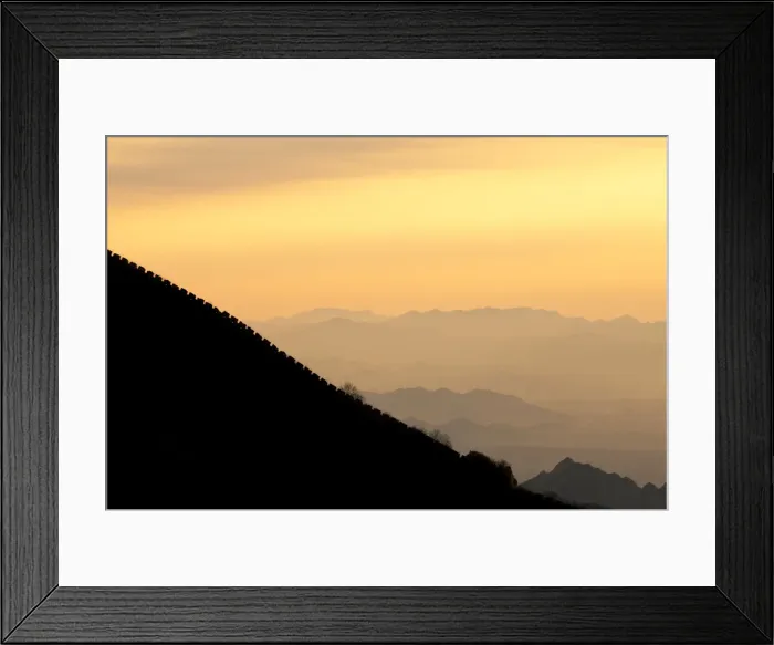 Framed Print : China, Beijing Province, Jiankou. The Great Wall of China, Jiankou section, at sunrise Framed Print : China, Beijing Province, Jiankou. The Great Wall of China, Jiankou section, at sunrise