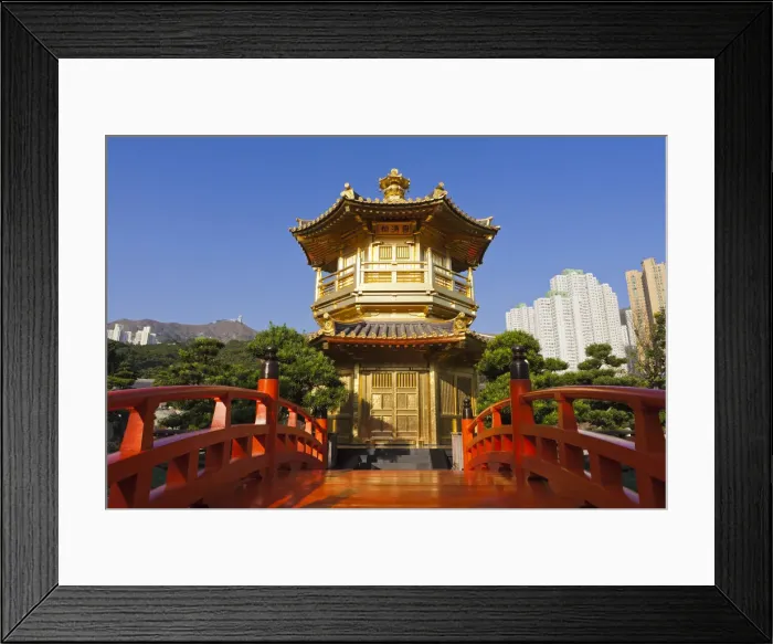 Framed Print : China, Hong Kong, Diamon Hill, Nan Lian Gardens. The Pavillion of Absolute Perfection Framed Print : China, Hong Kong, Diamon Hill, Nan Lian Gardens. The Pavillion of Absolute Perfection