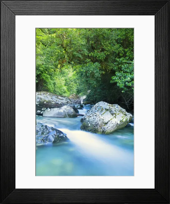 Framed Print : South America, Chile, Patagonia, Decima Region, Puelo, Puelo River, stream in Framed Print : South America, Chile, Patagonia, Decima Region, Puelo, Puelo River, stream in