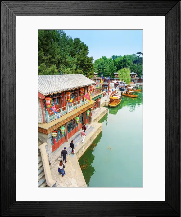 Framed Print : China, Beijing, Summer Palace Framed Print : China, Beijing, Summer Palace