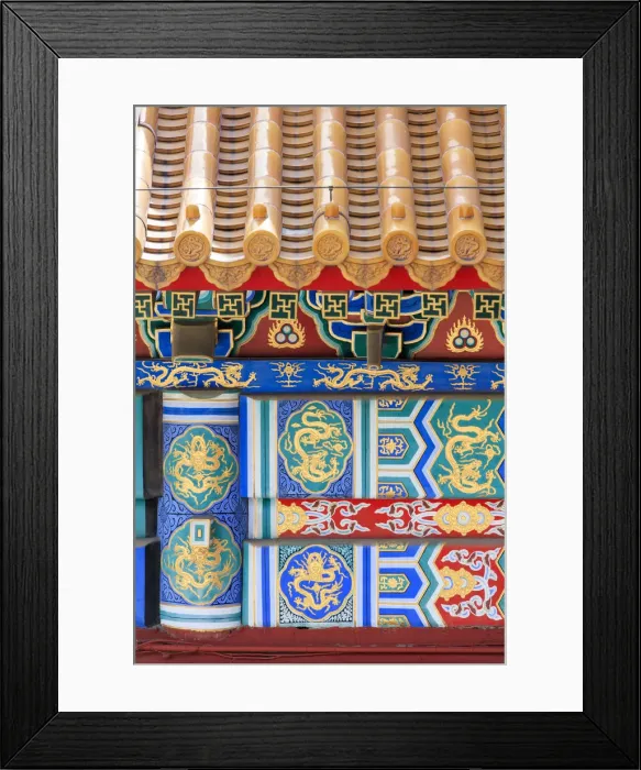 Framed Print : China, Beijing, Forbidden city UNESCO world heritage site