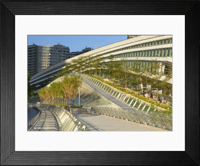 Framed Print : West Kowloon High Speed Rail Station, Kowloon, Hong Kong Framed Print : West Kowloon High Speed Rail Station, Kowloon, Hong Kong