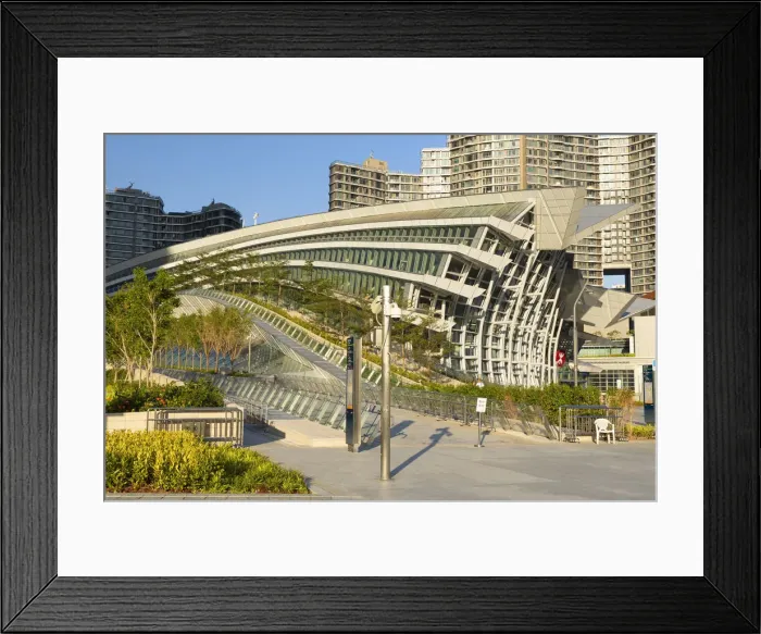 Framed Print : West Kowloon High Speed Rail Station, Kowloon, Hong Kong Framed Print : West Kowloon High Speed Rail Station, Kowloon, Hong Kong