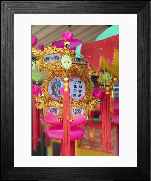 Framed Print : Lantern in shrine, Soho, Central, Hong Kong Island, Hong Kong, China Framed Print : Lantern in shrine, Soho, Central, Hong Kong Island, Hong Kong, China