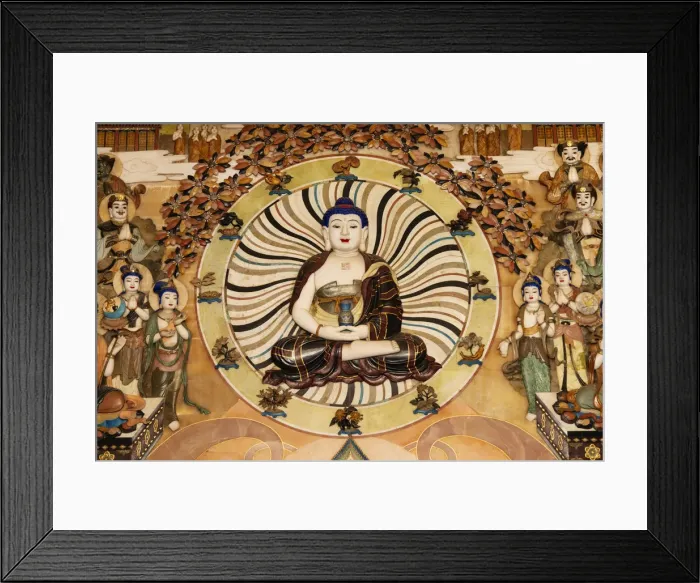 Framed Print : Asia, China, Shanghai, Jing an District, Buddhist temple, West Nanjing Road Framed Print : Asia, China, Shanghai, Jing an District, Buddhist temple, West Nanjing Road