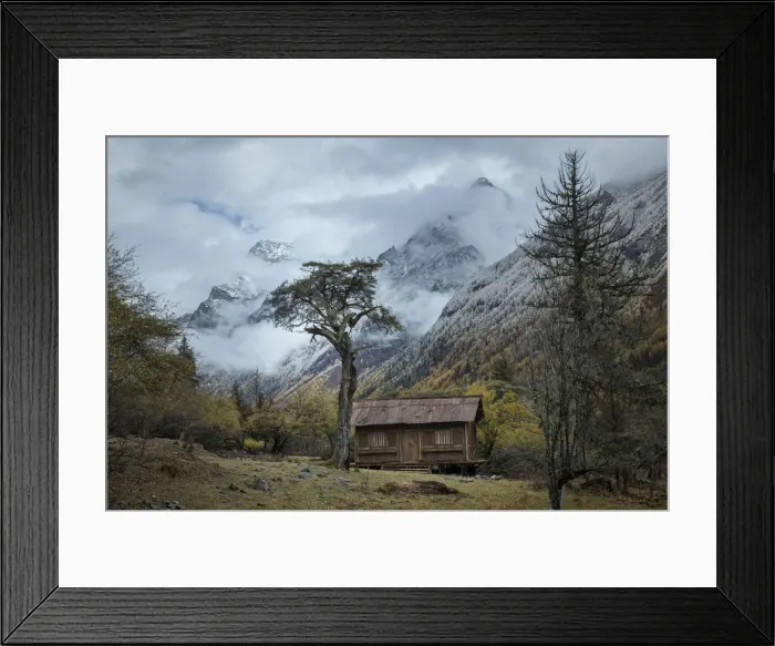 Framed Print : Asia, China, Sichuan Province, Shuangqiao Valley, Xiaojin County Framed Print : Asia, China, Sichuan Province, Shuangqiao Valley, Xiaojin County