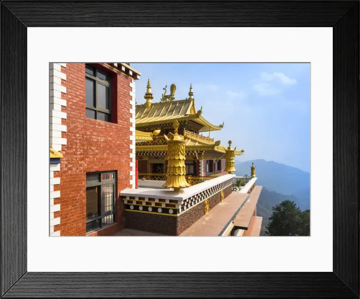 Framed Print : Amo Buddha Temple, Katmandu, Nepal Framed Print : Amo Buddha Temple, Katmandu, Nepal