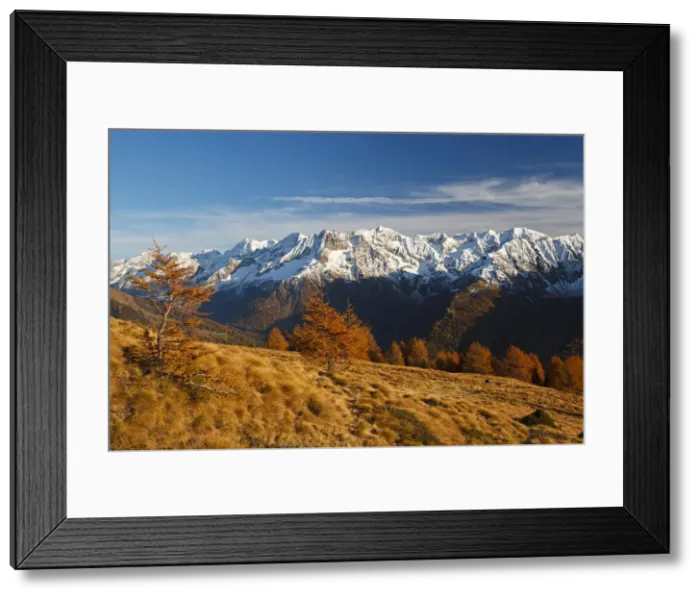 Framed Print : Ponte di Legno, Lombardy, Italy. Castellaccio Framed Print : Ponte di Legno, Lombardy, Italy. Castellaccio
