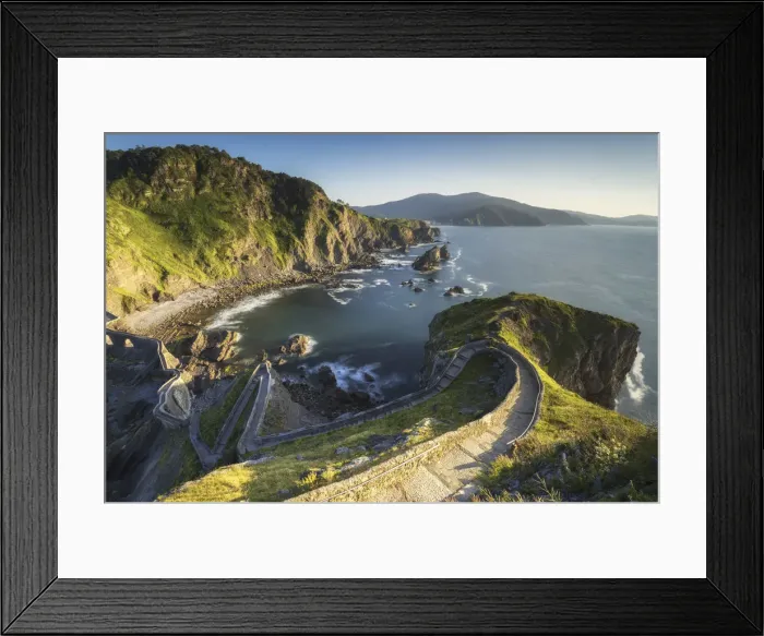 Framed Print : San Juan de Gaztelugaxte, Bermeo - Biscay (Basque country), Spain Framed Print : San Juan de Gaztelugaxte, Bermeo - Biscay (Basque country), Spain