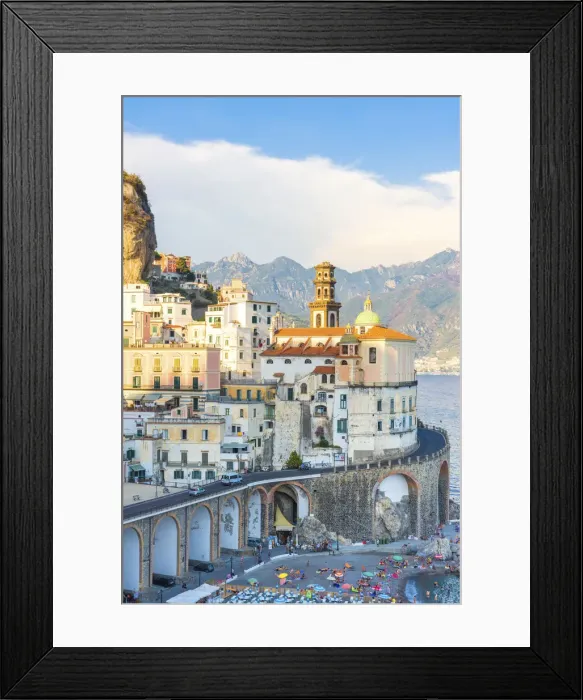 Framed Print : Atrani, Amalfi coast, Salerno province, Campania, Italy Framed Print : Atrani, Amalfi coast, Salerno province, Campania, Italy
