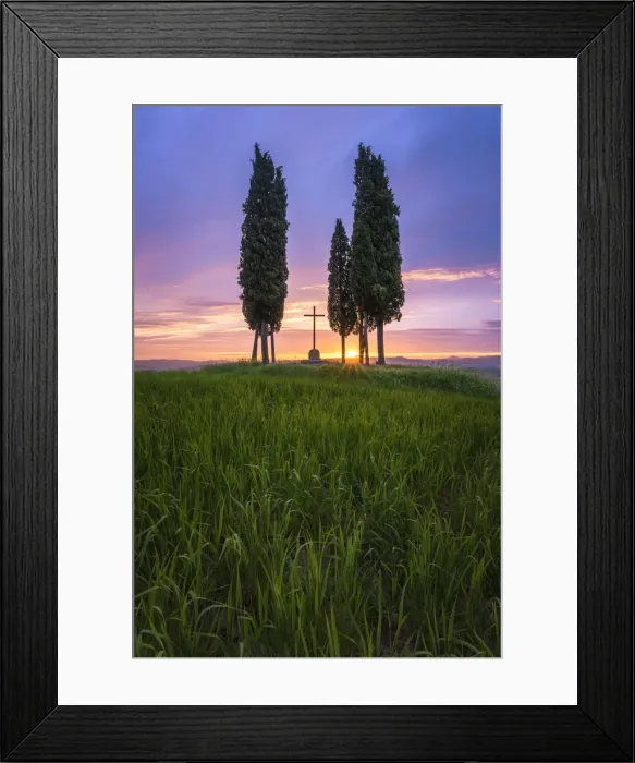 Framed Print : Val d Orcia, Siena province, Tuscany, Italy Framed Print : Val d Orcia, Siena province, Tuscany, Italy