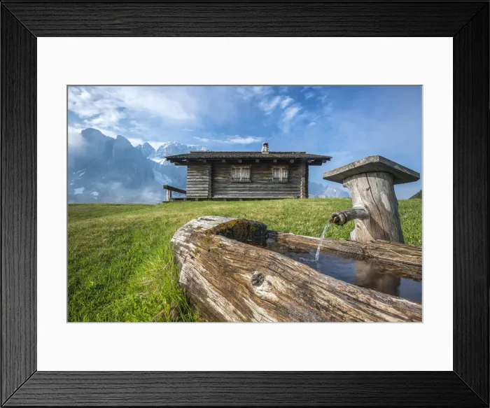 Framed Print : Passo Gardena, Dolomites, South Tyrol, Italy Framed Print : Passo Gardena, Dolomites, South Tyrol, Italy