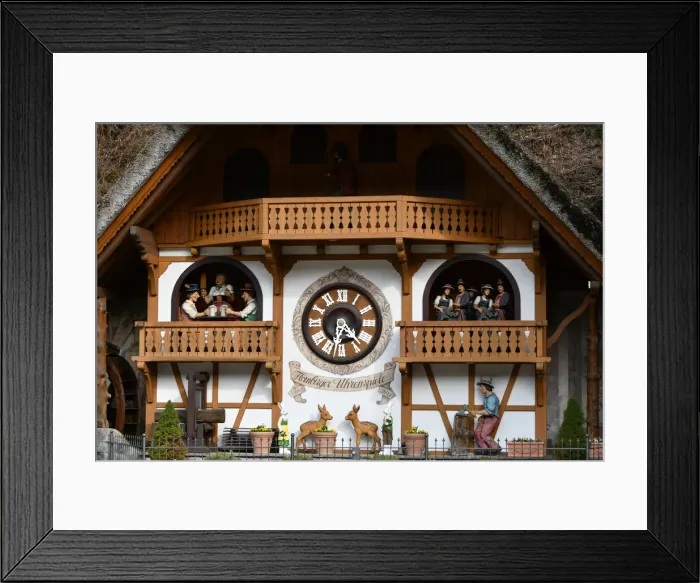 Framed Print : Cuckoo Clock, Black Forest (Schwarzwald), Germany Framed Print : Cuckoo Clock, Black Forest (Schwarzwald), Germany