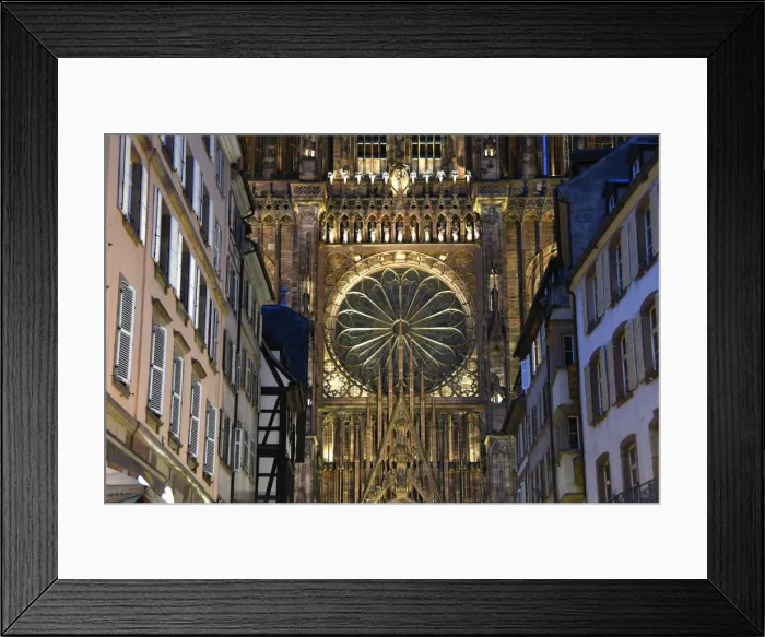 Framed Print : Strasbourg Cathedral, Alsace, France Framed Print : Strasbourg Cathedral, Alsace, France