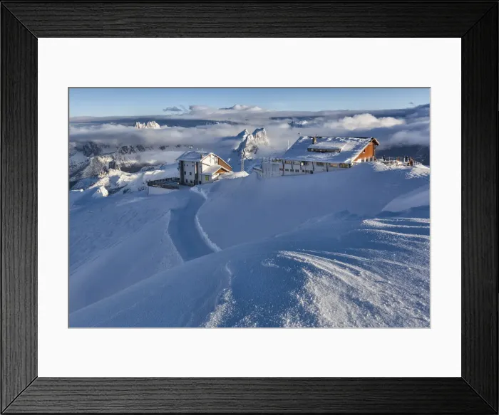 Framed Print : Europe, Italy, Belluno, Cortina d Ampezzo