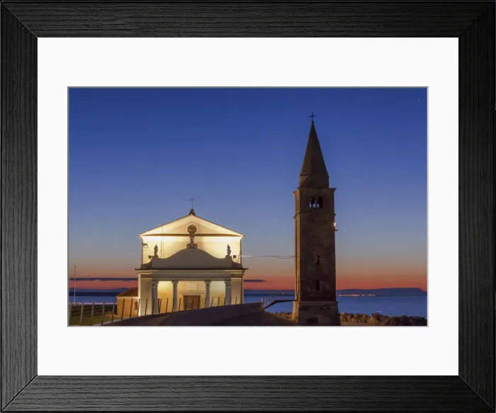 Framed Print : Europe, Italy, Veneto. The Church of the Blessed Virgin of the Angel on the Caorle Framed Print : Europe, Italy, Veneto. The Church of the Blessed Virgin of the Angel on the Caorle