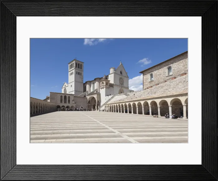 Framed Print : Europe, Italy, Umbria, Perugia. Basilica of St Framed Print : Europe, Italy, Umbria, Perugia. Basilica of St