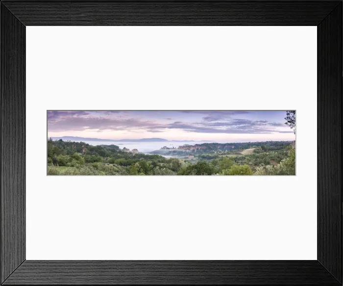 Framed Print : Europe, Italy, Tuscany, Arezzo. Panoramic view towards the Balze seen from Piantravigne Framed Print : Europe, Italy, Tuscany, Arezzo. Panoramic view towards the Balze seen from Piantravigne