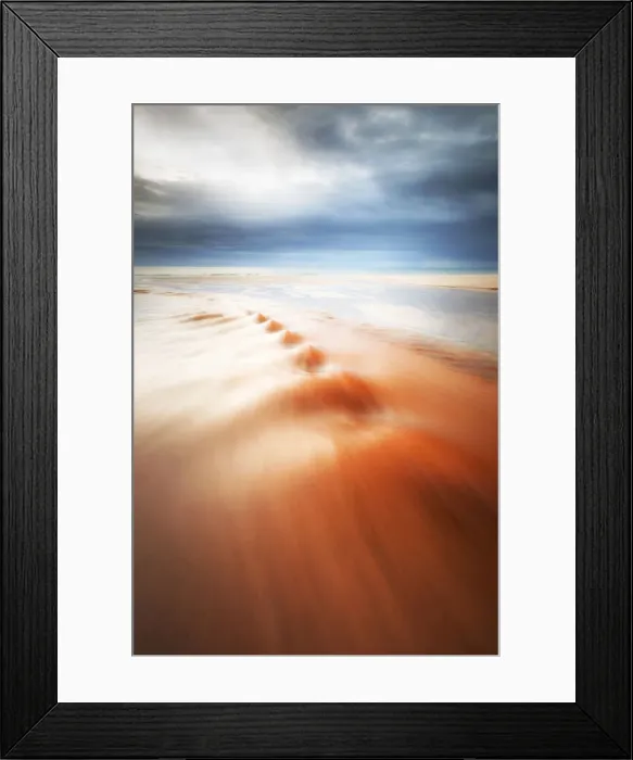 Framed Print : The red river in Traigh Mhor beach, North Tolsta, Hebrides, Scotland, United Kingdom Framed Print : The red river in Traigh Mhor beach, North Tolsta, Hebrides, Scotland, United Kingdom