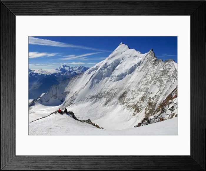Framed Print : Weisshorn from Bishorn, Switzerland, Europe Framed Print : Weisshorn from Bishorn, Switzerland, Europe