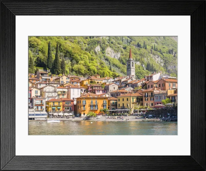 Framed Print : Picturesque village of Varenna, located on the eastern shore of Lake Como, Lecco province Framed Print : Picturesque village of Varenna, located on the eastern shore of Lake Como, Lecco province