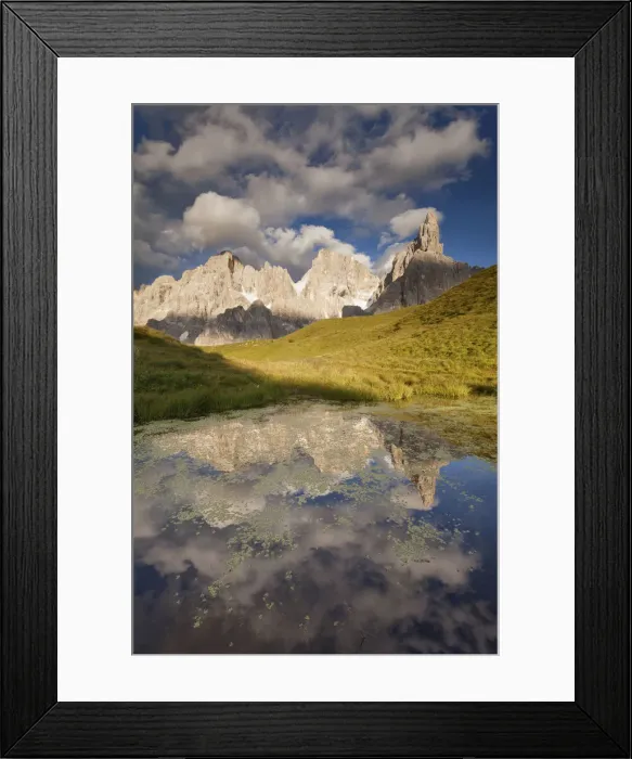 Framed Print : Baita Segantini, Pale of San Martino, Trento province, Dolomites, Trentino Alto Adige Framed Print : Baita Segantini, Pale of San Martino, Trento province, Dolomites, Trentino Alto Adige