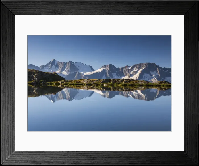 Framed Print : The Presanella group reflected into the Strino lakes, Val di Sole, Trentino-Alto Adige Framed Print : The Presanella group reflected into the Strino lakes, Val di Sole, Trentino-Alto Adige
