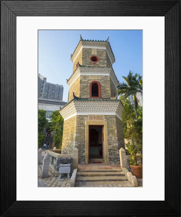 Framed Print : Tsui Sing Lau Pagoda at Ping Shan Heritage Trail, Yuen Long District, New Territories Framed Print : Tsui Sing Lau Pagoda at Ping Shan Heritage Trail, Yuen Long District, New Territories
