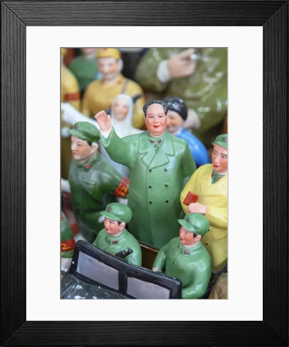 Framed Print : Chairman Mao model souvenir at Cat Street anitques market, Sheung Wan, Hong Kong Island Framed Print : Chairman Mao model souvenir at Cat Street anitques market, Sheung Wan, Hong Kong Island