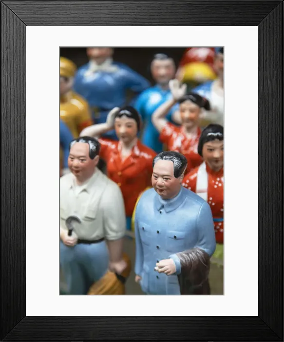 Framed Print : Chairman Mao model souvenirs at Cat Street anitques market, Sheung Wan, Hong Kong Island Framed Print : Chairman Mao model souvenirs at Cat Street anitques market, Sheung Wan, Hong Kong Island