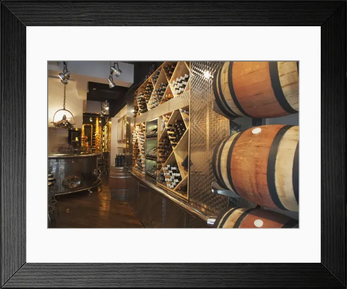Framed Print : Wine bar, Soho, Central, Hong Kong Framed Print : Wine bar, Soho, Central, Hong Kong