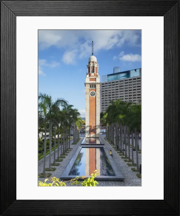 Framed Print : Former KCR clock tower, Tsim Sha Tsui, Kowloon, Hong Kong Framed Print : Former KCR clock tower, Tsim Sha Tsui, Kowloon, Hong Kong