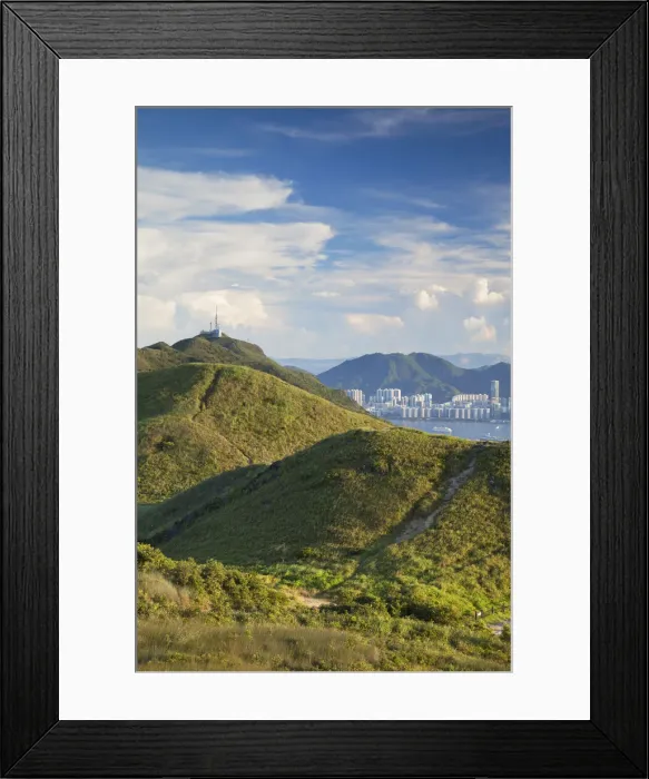 Framed Print : View of Kowloon Peak, Kowloon, Hong Kong Framed Print : View of Kowloon Peak, Kowloon, Hong Kong
