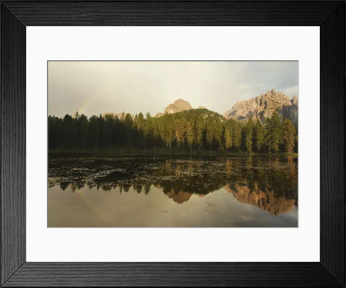 Framed Print : Antorno lake, Dolomites, Veneto, Italy Framed Print : Antorno lake, Dolomites, Veneto, Italy