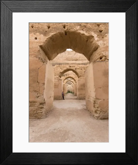 Framed Print : North Africa, Morocco, Meknes district, Aqueduct Framed Print : North Africa, Morocco, Meknes district, Aqueduct