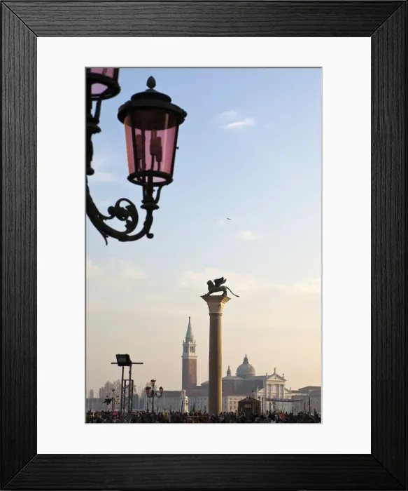 Framed Print : The winged lion has long been a traditional symbol of Venice Framed Print : The winged lion has long been a traditional symbol of Venice