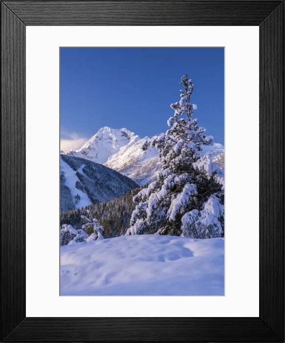 Framed Print : Looking towards Mount Torena and the ski slopes in Aprica from Mount Padrio. Aprica Framed Print : Looking towards Mount Torena and the ski slopes in Aprica from Mount Padrio. Aprica