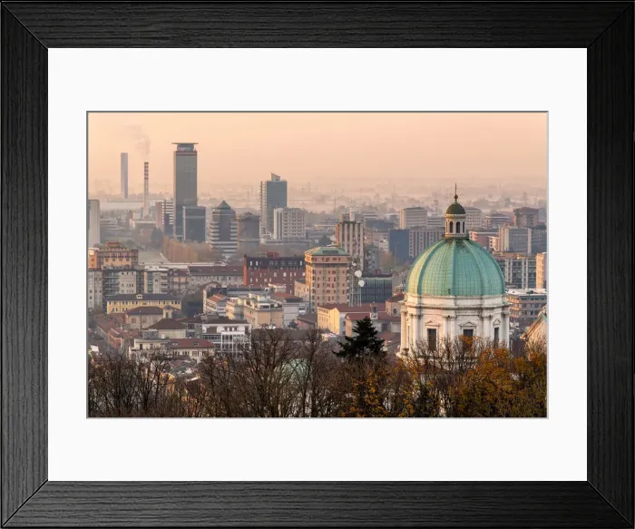 Framed Print : Brescia Cathedral at dawn, Brescia province, Lombardy district, Italy Framed Print : Brescia Cathedral at dawn, Brescia province, Lombardy district, Italy