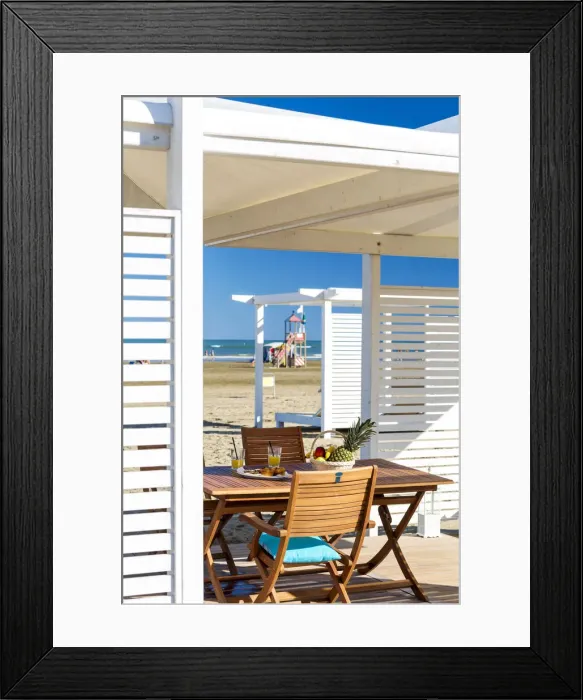Framed Print : Caorle beach, Veneto, Italy Framed Print : Caorle beach, Veneto, Italy