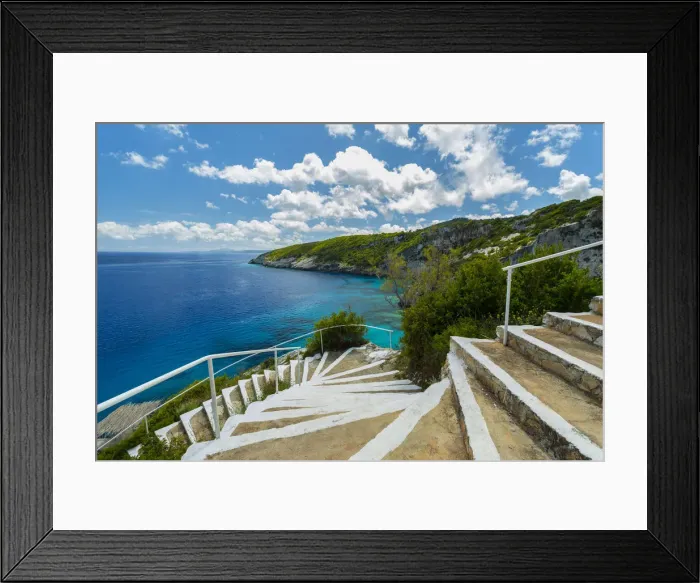 Framed Print : Coastal view in Zakynthos, Ionian Islands, Greece Framed Print : Coastal view in Zakynthos, Ionian Islands, Greece