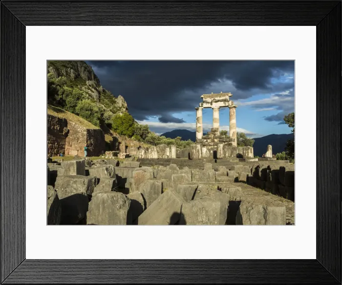 Framed Print : The Delphic Tholos in the archeological site of Delphi, Phocis, Greece Framed Print : The Delphic Tholos in the archeological site of Delphi, Phocis, Greece