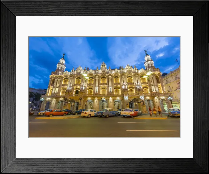Framed Print : Hotel Inglaterra near Parque Central in Central Havana, Havana, Cuba Framed Print : Hotel Inglaterra near Parque Central in Central Havana, Havana, Cuba
