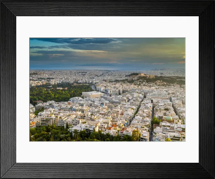 Framed Print : The Acropolis and Parthenon, Athens, Greece Framed Print : The Acropolis and Parthenon, Athens, Greece