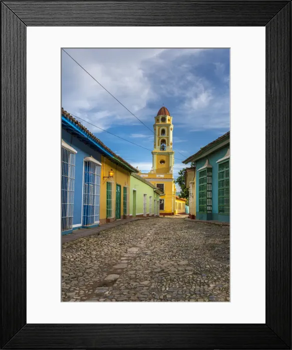 Framed Print : Convento de San Francisco de Asis (Church of San Francisco) in Trinidad, Trinidad Framed Print : Convento de San Francisco de Asis (Church of San Francisco) in Trinidad, Trinidad