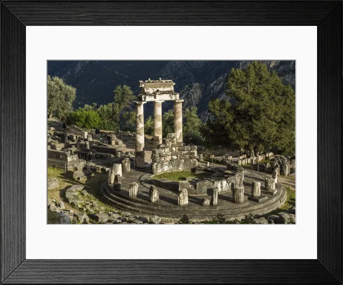 Framed Print : The Delphic Tholos in the archeological site of Delphi, Phocis, Greece Framed Print : The Delphic Tholos in the archeological site of Delphi, Phocis, Greece