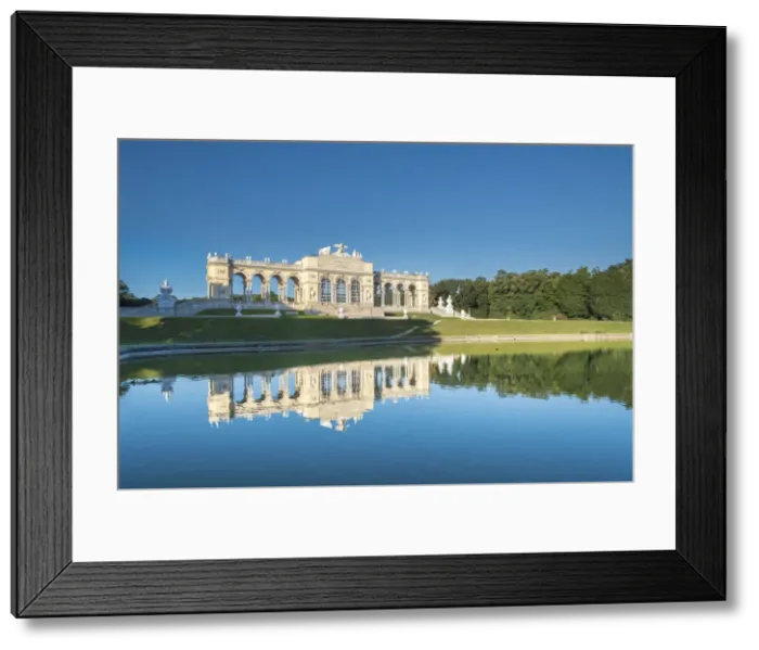Framed Print : Vienna, Austria, Europe. The Gloriette in the gardens of Schaonbrunn Palace