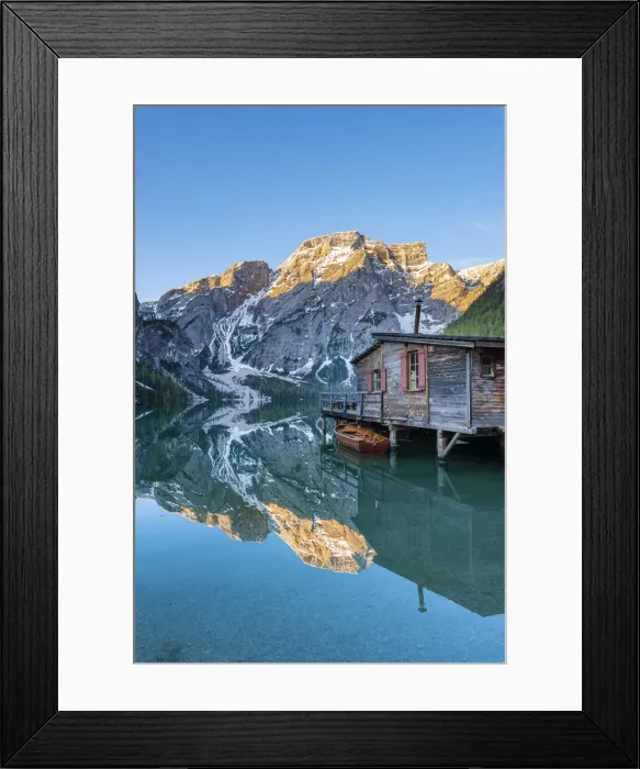 Framed Print : Braies / Prags, Dolomites, South Tyrol, Italy Framed Print : Braies / Prags, Dolomites, South Tyrol, Italy