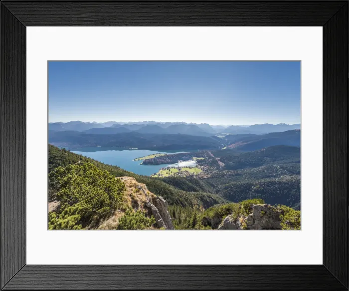 Framed Print : Walchensee, district Kochel am See, Bad Taolz-Wolfratshausen district, Bavaria, Germany Framed Print : Walchensee, district Kochel am See, Bad Taolz-Wolfratshausen district, Bavaria, Germany