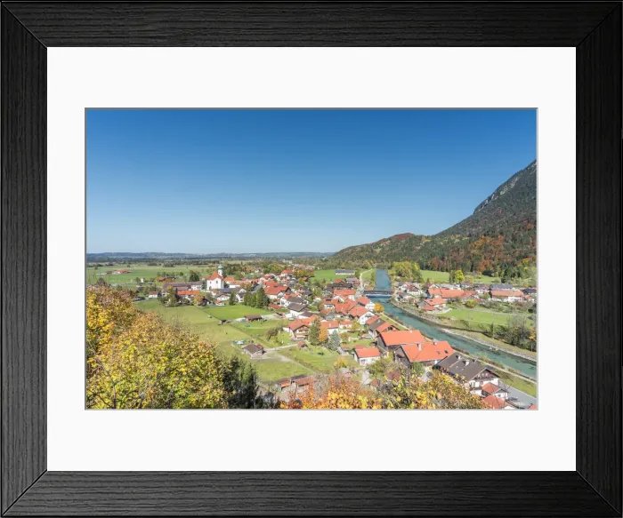 Framed Print : Eschenlohe, Garmisch-Partenkirchen distric, Bavaria, Germany, Europe Framed Print : Eschenlohe, Garmisch-Partenkirchen distric, Bavaria, Germany, Europe